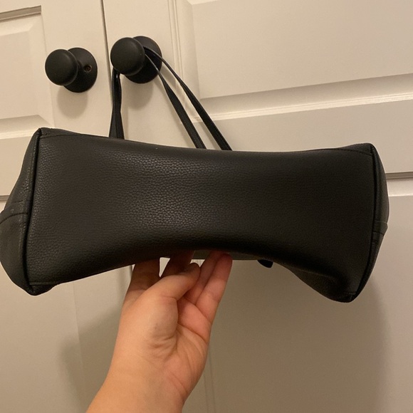 Coach Tote Bag, Black with Red, Gold Hardware, good condition - Picture 5 of 10